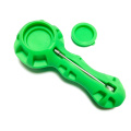 XY46L004 Silicone Pipe à eau fumer pour le tabac de mauvaises herbes